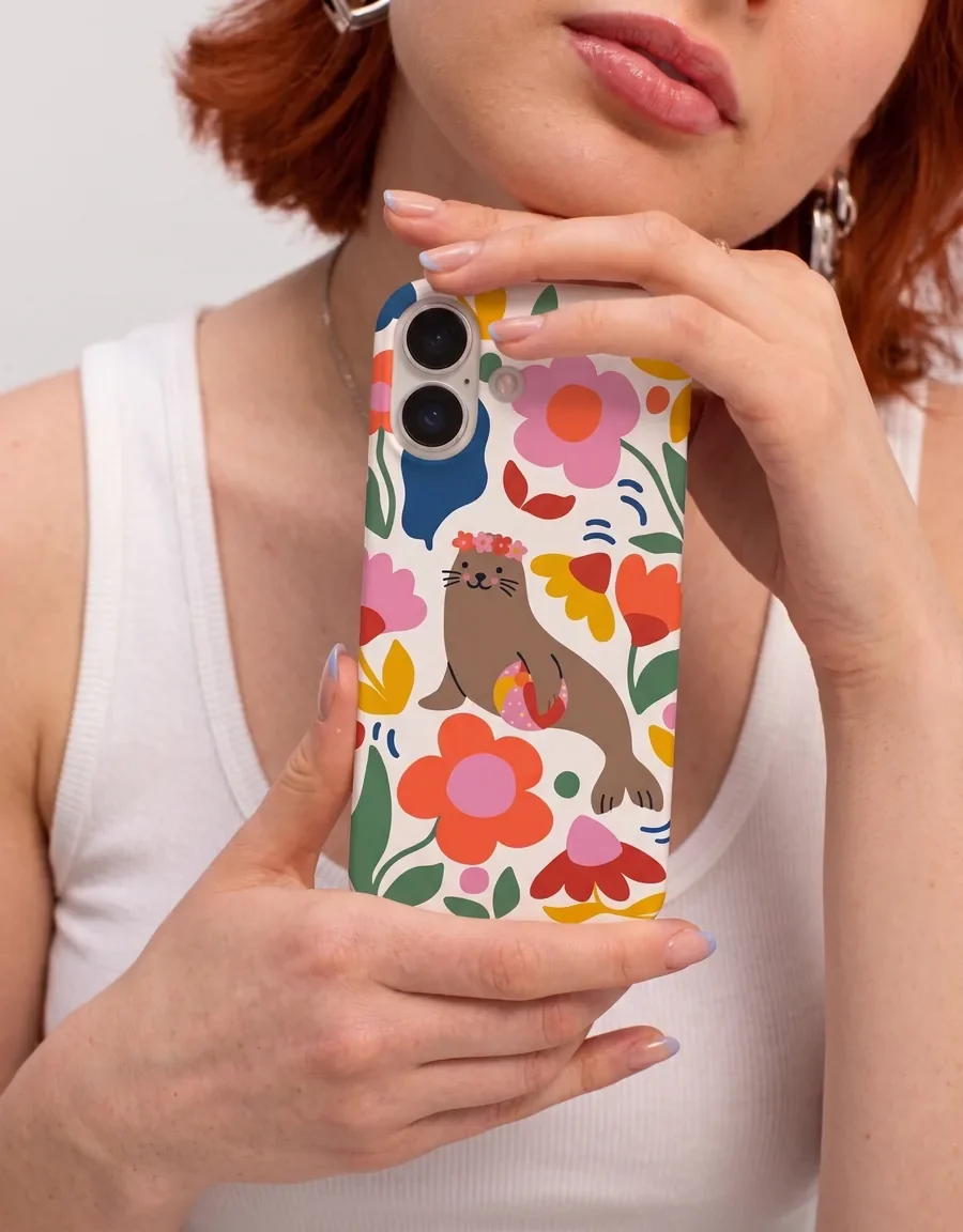 Custom phone case selfie